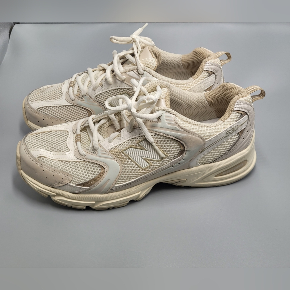 New Balance Mens Sizr 10 Bone Beige Sneakers 530 MR530AA Running